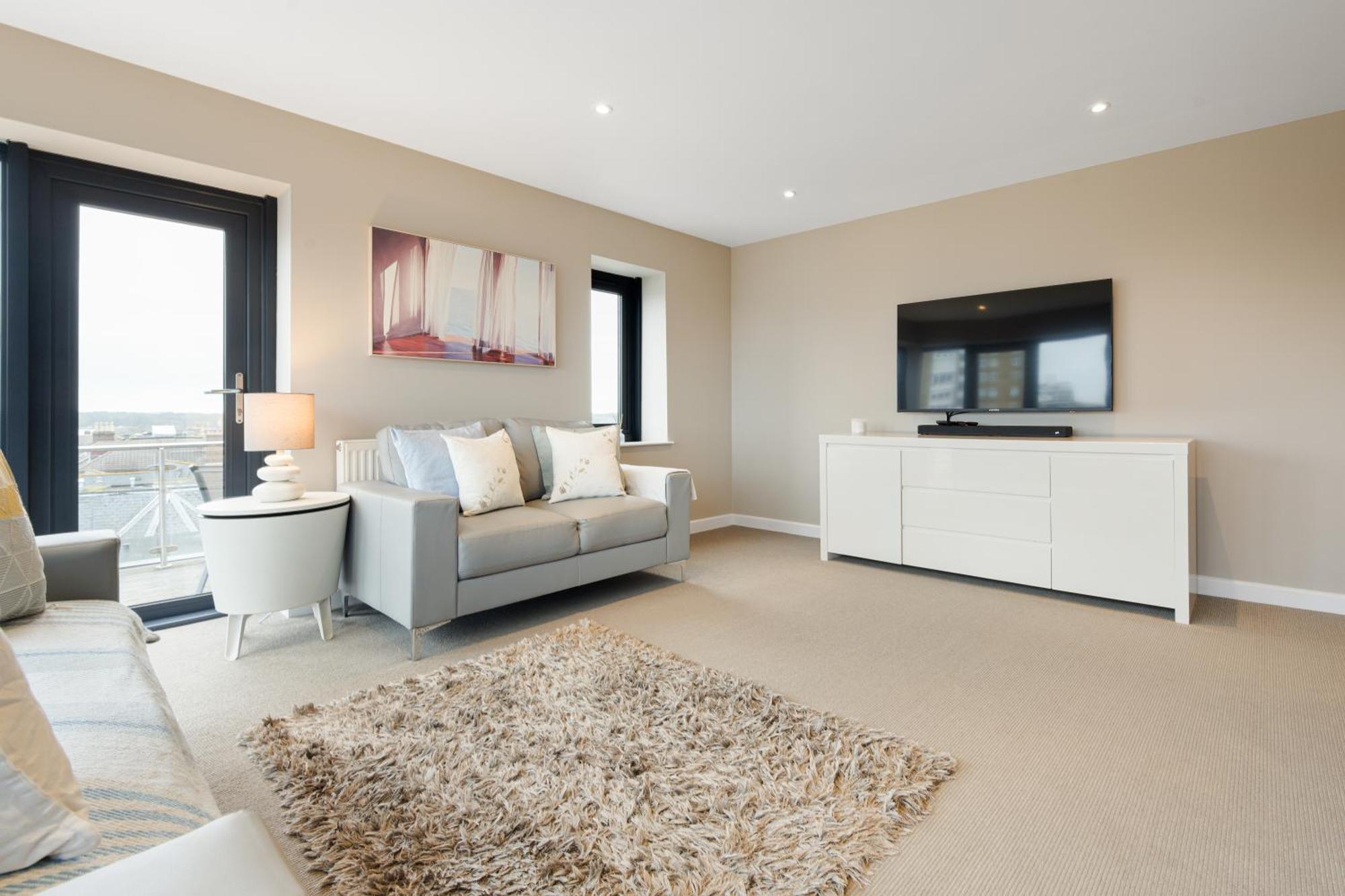 Westcliff Penthouse With Sea Views And Balcony Daire Bournemouth Dış mekan fotoğraf
